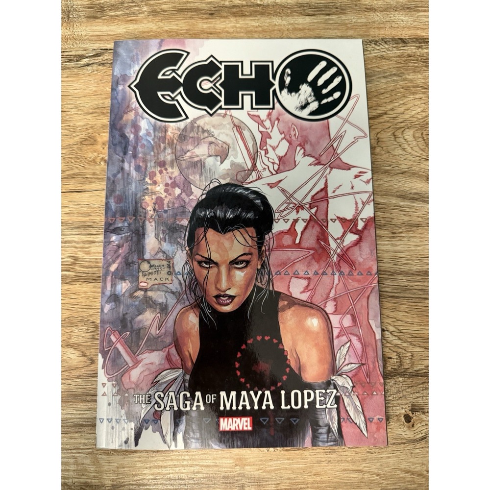 MARVEL Echo : The Saga of Maya Lopez Paperback signed by David Mack at SDCC 2025 - Picture 1 of 7